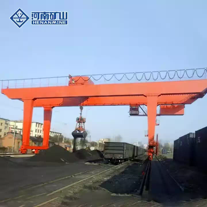 Double Girder Grab Gantry Crane