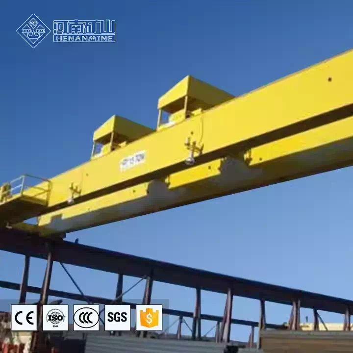 Double Trolley Hook Overhead Crane