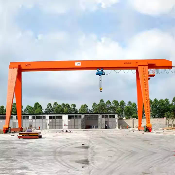 A typed Single Girder Hoist Gantry Crane
