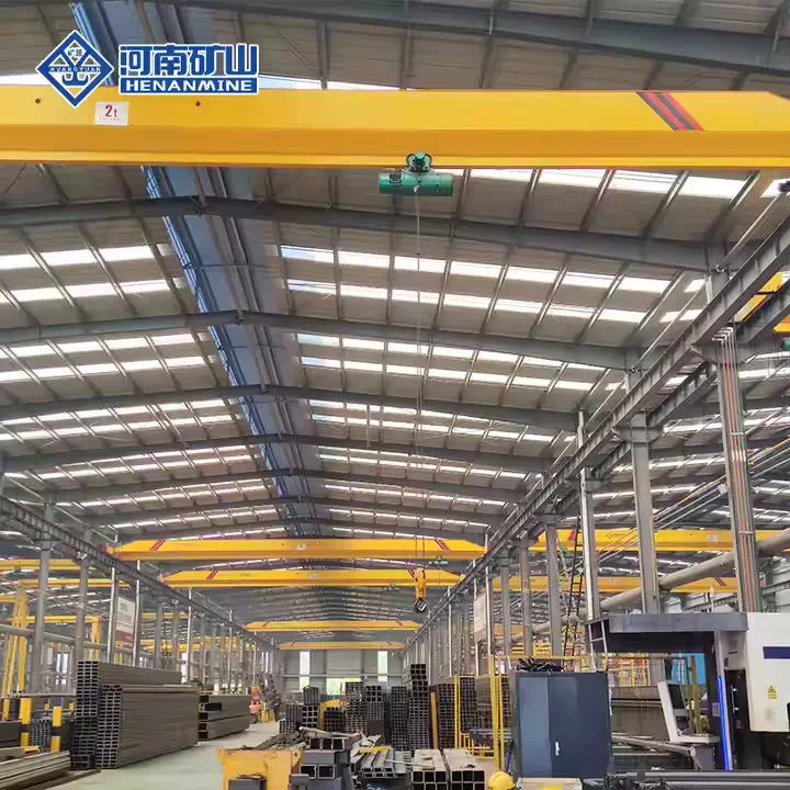 Single girder overhead crane